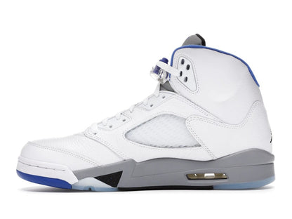 Jordan 5 Retro White Stealth Sneakers - Performance Runner