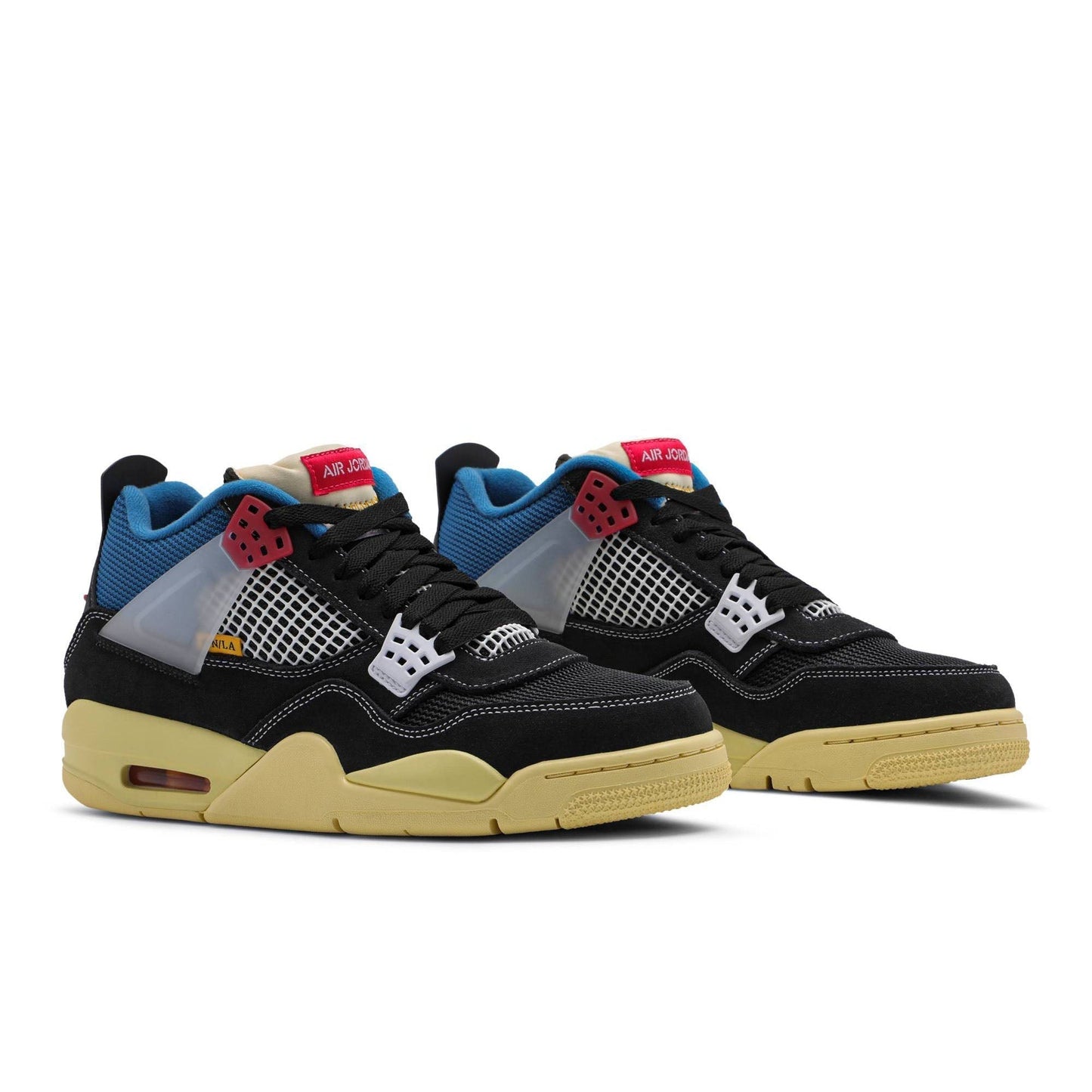 Union LA x Air Jordan 4 Retro ‘Off Noir’ DC9533-001 Sneakers - Heritage Edition